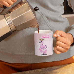 Positive Flamingo Gifts Coffee Mug Emotional Support Flamingo Affirmation TB10 Print Your Wear