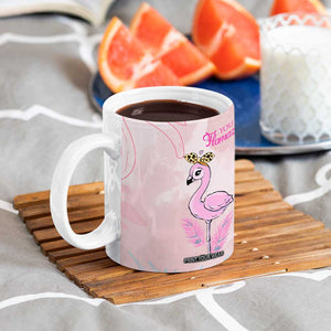 Positive Flamingo Gifts Coffee Mug Emotional Support Flamingo Affirmation TB10 Print Your Wear