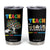 Autism Teacher Tumbler Cup Accept Love Understand Cute Puzzle TB10 Black Print Your Wear