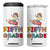 Fifth Grade 4 in 1 Can Cooler Tumbler Teacher Back to School TB10 One Size: 16 oz White Print Your Wear