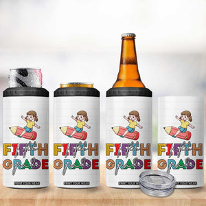 Fifth Grade 4 in 1 Can Cooler Tumbler Teacher Back to School TB10 Print Your Wear