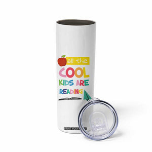 Teacher Skinny Tumbler All The Cool Kids Are Reading TB10 Print Your Wear