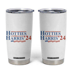 Kamala 2024 Tumbler Cup Hotties For Harris Madam President TB10 White Print Your Wear