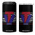 Trump Vance 2024 Presidential Election 4 in 1 Can Cooler Tumbler American Flag TB10 One Size: 16 oz Black Print Your Wear