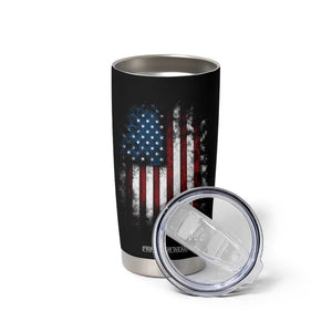 Trump 2024 Election Tumbler Cup American Flag US Eagle TB10 Print Your Wear