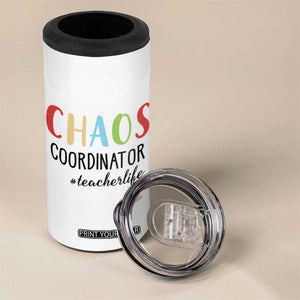 Teacher Appreciation Gifts from Students 4 in 1 Can Cooler Tumbler Thank You Teacher Christmas Gifts Back to School TB10 Print Your Wear