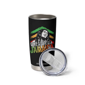 Rasta Reggae Music Marley Tumbler Cup One Love Jamaica Peace Rastafari Roots TB10 Print Your Wear