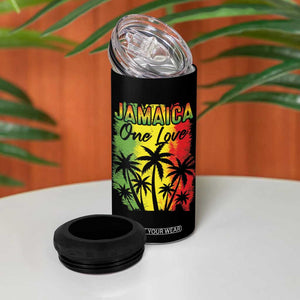 Jamaican Pride 4 in 1 Can Cooler Tumbler One Love Jamaica Peace Sunset Travel Vacation Souvenir TB10 Print Your Wear