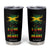 Roots Rock Reggae Tumbler Cup One Love One Heart Marley Peace Rastafari TB10 Black Print Your Wear