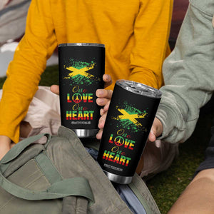 Roots Rock Reggae Tumbler Cup One Love One Heart Marley Peace Rastafari TB10 Print Your Wear