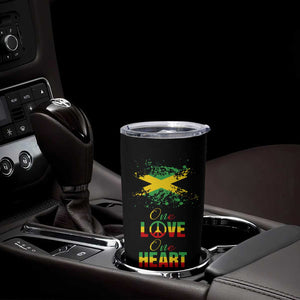 Roots Rock Reggae Tumbler Cup One Love One Heart Marley Peace Rastafari TB10 Print Your Wear