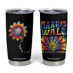 Kamala Harris Walz 2024 For The People Tumbler Cup LGBT LGBTQ Pride Democrat Gifts TB10 Black Print Your Wear