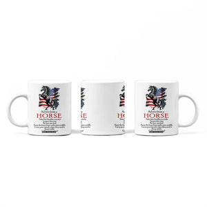 Horse Lovers Coffee Mug Advice From A Horse Inspiration TB10 Print Your Wear