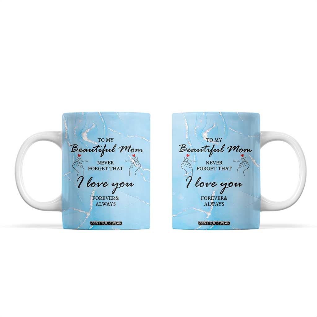 Valentine Gifts For Mom Coffee Mug I Love You Mom Mama Momma Gift Ideas TB10 Blue Print Your Wear