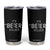 Funny Beer Tumbler Cup It's Beer O'Clock TB10 Black Print Your Wear