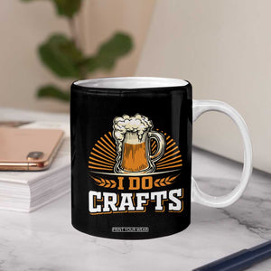 Craft Beer Coffee Mug Vintage I Do Crafts Home Brew American Flag TB10 Print Your Wear