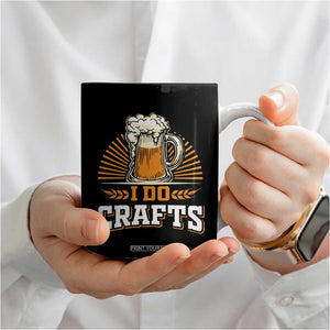 Craft Beer Coffee Mug Vintage I Do Crafts Home Brew American Flag TB10 Print Your Wear