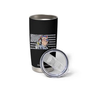 Funny Drinking Franklin' Tumbler Cup I Only Drink Beer 3 Days A Week Humorous Drinker Lovers US Flag TB10 Print Your Wear