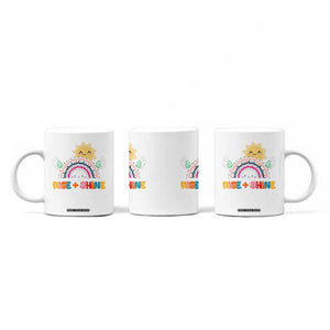 Motivation Gifts Coffee Mug Rise And Shine TB10 Print Your Wear