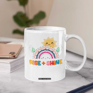 Motivation Gifts Coffee Mug Rise And Shine TB10 Print Your Wear