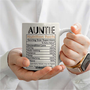 Gift For Aunt Coffee Mug Best Aunt Ever Leopard Print TB10 Print Your Wear
