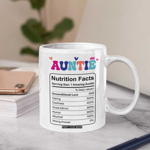Aunt Gift Ideas Coffee Mug Best Auntie Ever Christmas Birthday Present TB10 Print Your Wear