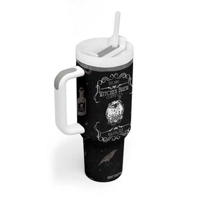 Witches Brew Coffee Co Iced Coffee Tumbler With Handle Hocus Gifts for Women Halloween Birthday TB10 Print Your Wear