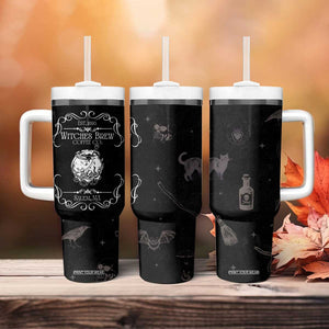 Witches Brew Coffee Co Iced Coffee Tumbler With Handle Hocus Gifts for Women Halloween Birthday TB10 Print Your Wear