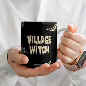 Witch Cat Coffee Mug Witchy Vibes Halloween Black Cat Lover Gifts TB10 Print Your Wear