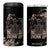 Skeleton Coffee 4 in 1 Can Cooler Tumbler Skull Skeleton Halloween Coffee Lover TB10 One Size: 16 oz Black Print Your Wear