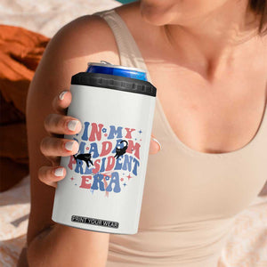 Funny Childless Cat Ladies For Kamala Harris 2024 4 in 1 Can Cooler Tumbler In My Madam President Era Democrat Cat Mom Gift TB10 Print Your Wear