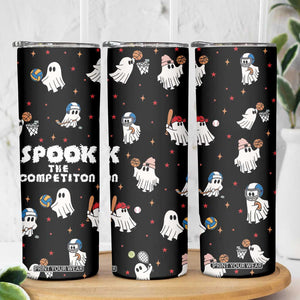 Halloween Spooky Sport Ghost Skinny Tumbler TB10 Print Your Wear