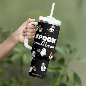 Halloween Spooky Sport Ghost Tumbler With Handle TB10 Print Your Wear