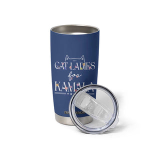 Childless Cat Ladies For Kamala Harris 2024 Tumbler Cup Madam President Mama Gifts for Pet Lovers TB10 Print Your Wear