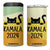 Kamala Harris Black Cat 4 in 1 Can Cooler Tumbler Madame President TB10 One Size: 16 oz Yellow Print Your Wear