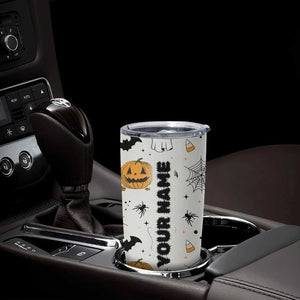 Personalized Cute Boo-Jee Tumbler Cup Custom Name Halloween Ghost Boujee Pumpkin Fall Cup Spooky Season Gift TB10 Print Your Wear