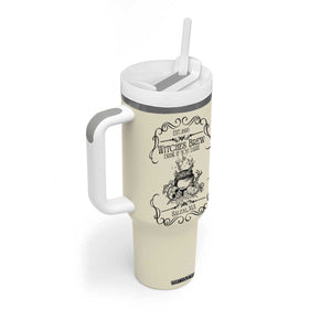 Witches Brew Coffee Co Iced Coffee Cup Tumbler With Handle Funny Witchy Vibes Spooky Decorations TB10 Print Your Wear