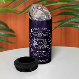 Witches Brew Coffee Co Iced Coffee 4 in 1 Can Cooler Tumbler Frosted Potion Fall Halloween Gifts TB10 Print Your Wear