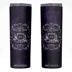 Witches Brew Coffee Co Iced Coffee Skinny Tumbler Frosted Potion Fall Halloween Gifts TB10 Purple Print Your Wear