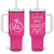 Funny Bride Tumbler With Handle Look At You Getting All Married And Sh*t TB10 One Size: 40 oz Pink Print Your Wear