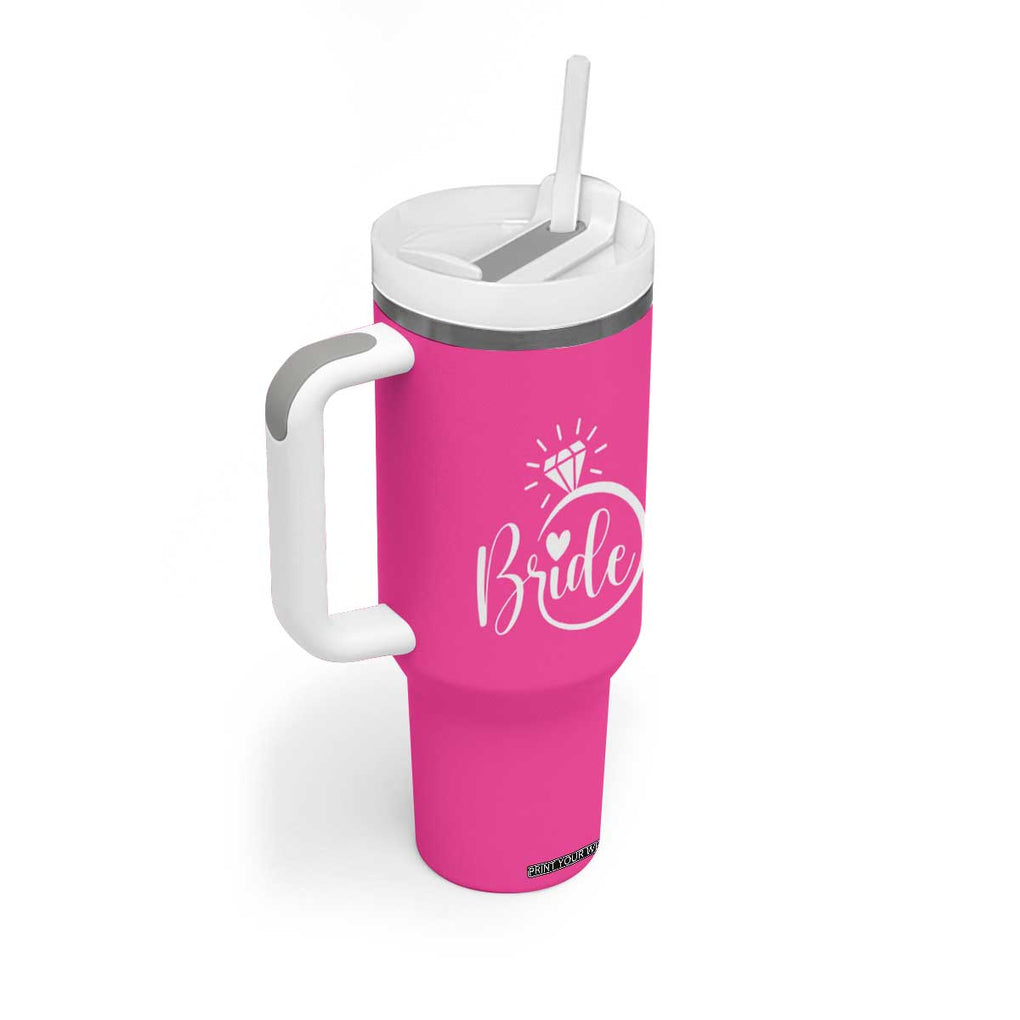 Funny Bride Tumbler With Handle Look At You Getting All Married And Sh*t TB10 Print Your Wear