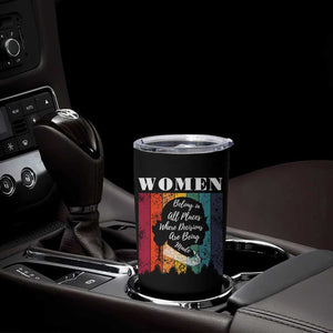 Ruth Bader Ginsburg RBG Quote Tumbler Cup Women Belong In All Places Where Decisions Are Being Made Feminist Gifts Women TB10 Print Your Wear