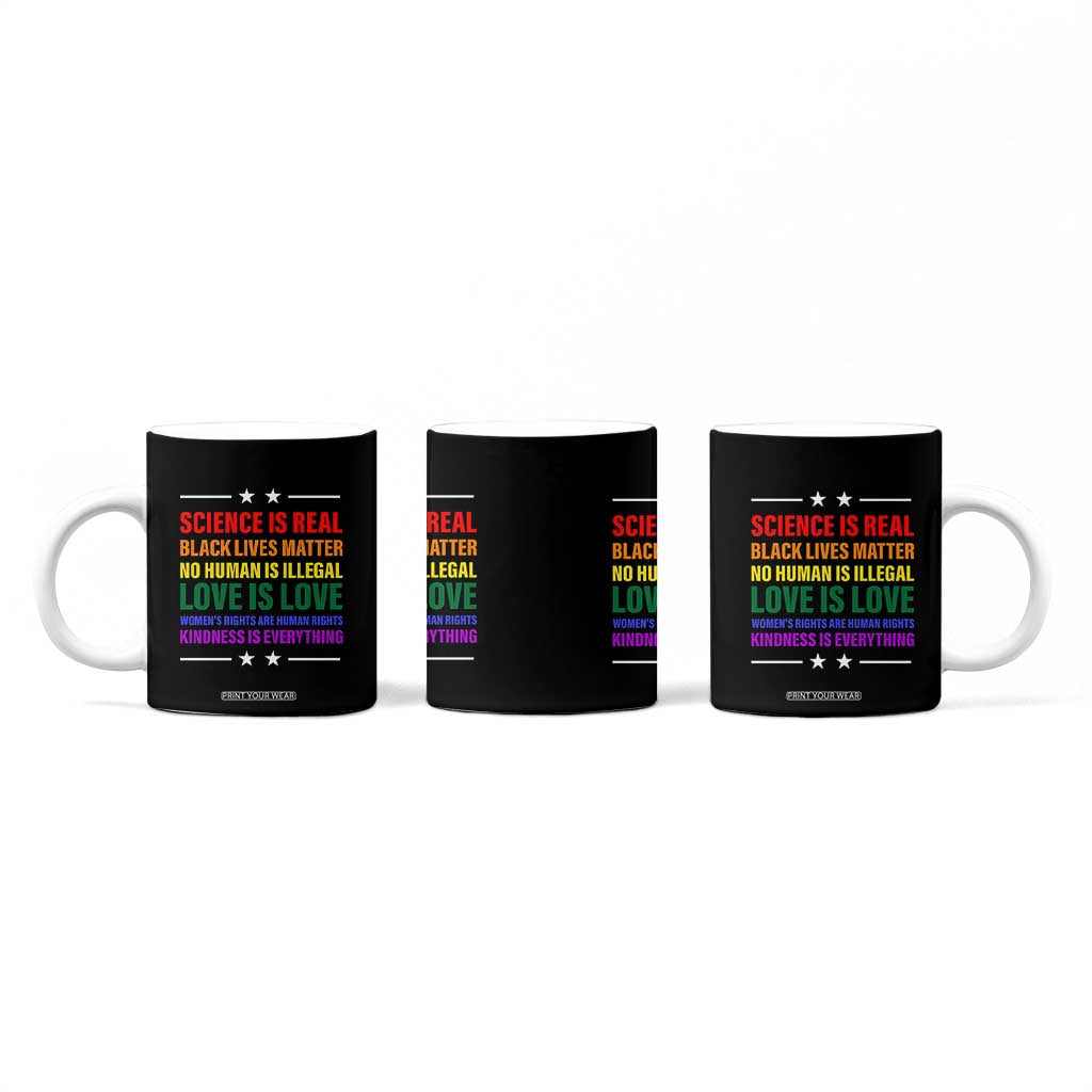 Equality Coffee Mug LGBTQ BLM Black Pride Gift TB10 Print Your Wear