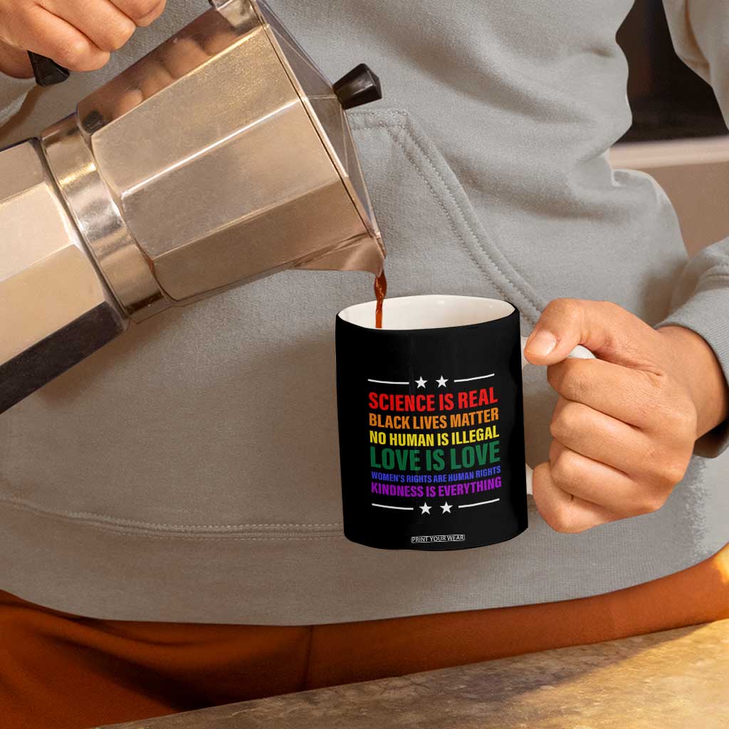 Equality Coffee Mug LGBTQ BLM Black Pride Gift TB10 Print Your Wear