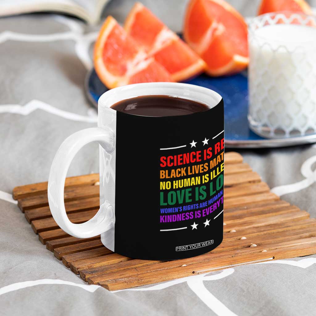 Equality Coffee Mug LGBTQ BLM Black Pride Gift TB10 Print Your Wear