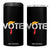 Trump Hair Tie 4 in 1 Can Cooler Tumbler Vote Funny President TB10 One Size: 16 oz Black Print Your Wear