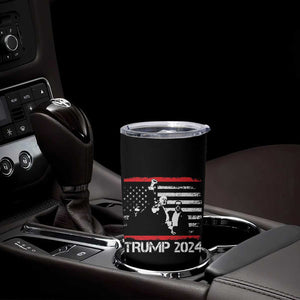 Trump 2024 Tumbler Cup At Election Rally American Flag TB10 Print Your Wear