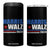 Kamala Harris Tim Walz 2024 Election 4 in 1 Can Cooler Tumbler We're Not Going Back Vote Blue Madam President TB10 One Size: 16 oz Black Print Your Wear