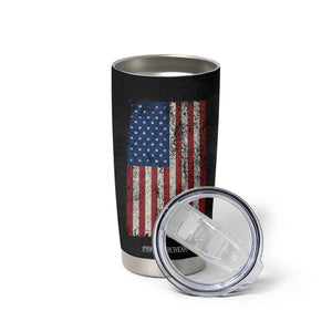 This Veteran Supports Trump 2024 Election Tumbler Cup American Flag Eagle Grandpa Dad Gifts TB10 Print Your Wear