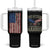 This Veteran Supports Harris 2024 Election Tumbler With Handle American Flag Eagle Grandpa Dad Gifts TB10 One Size: 40 oz Black Print Your Wear